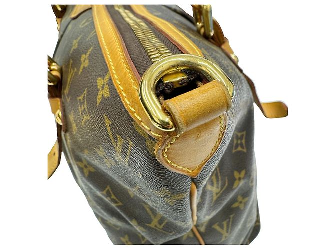 Borsa Tote Monogram Palermo GM di Louis Vuitton Marrone Monogramma - vista 12