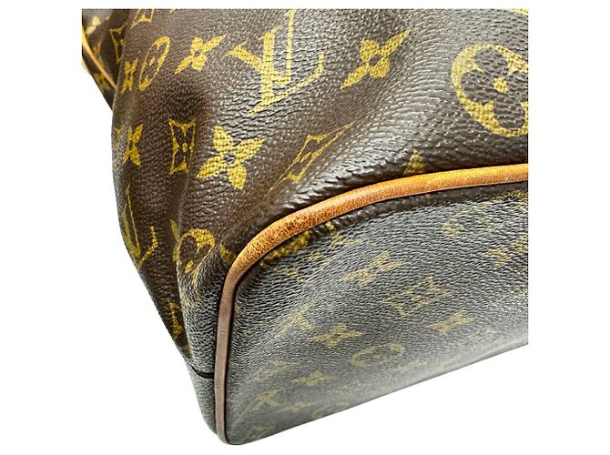 Borsa Tote Monogram Palermo GM di Louis Vuitton Marrone Monogramma - vista 8