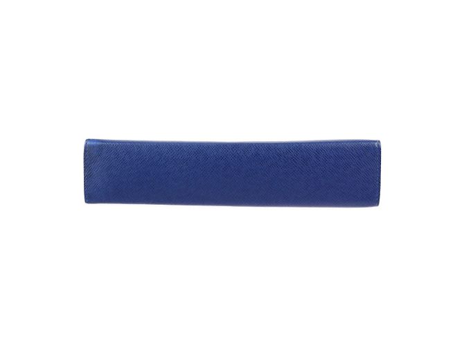 Louis Vuitton Pochette Voyage MM Clutch Tasche Blau - Ansicht 4