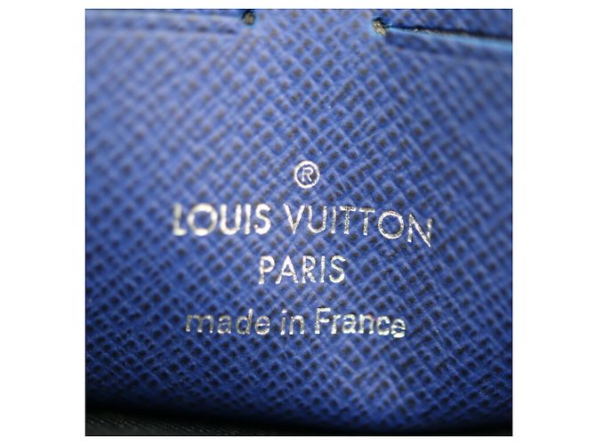 Louis Vuitton Pochette Voyage MM Clutch Tasche Blau - Ansicht 8