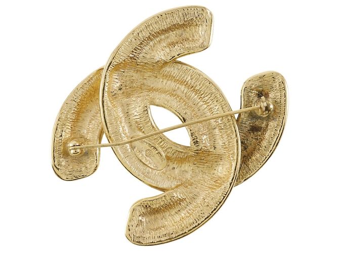 Spilla placcata in oro Chanel Coco D'oro - vista 2