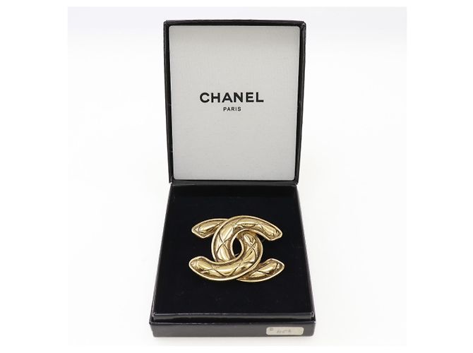 Spilla placcata in oro Chanel Coco D'oro - vista 9