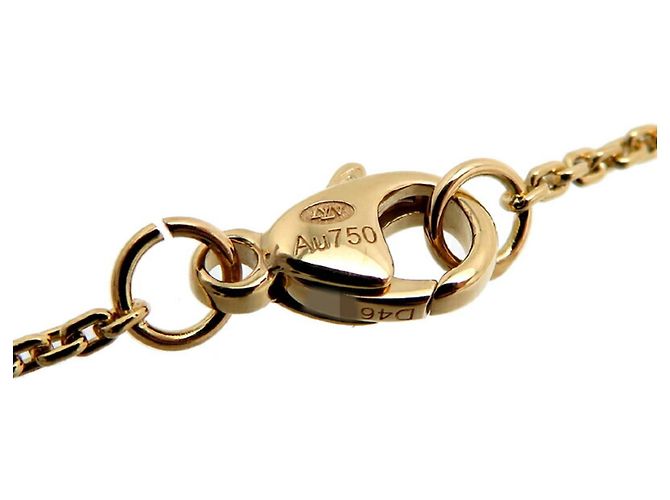 Collana in oro giallo, diamante e onice Louis Vuitton Nero Bianco - vista 6