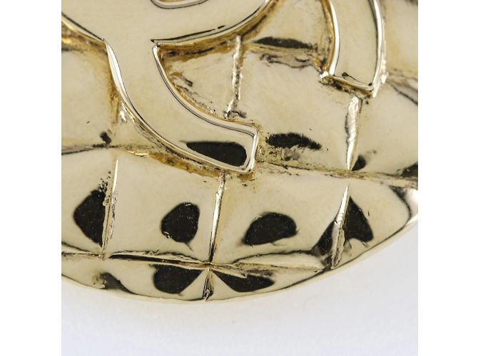 Orecchini a clip in oro Matelassé di Chanel D'oro - vista 6