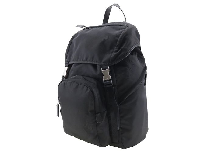 Prada Nylon-Rucksack 2VZ135 Schwarz - Ansicht 2