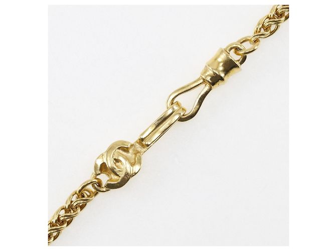 Collana vintage placcata in oro Chanel Coco D'oro - vista 5