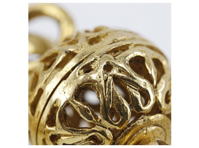 Collana vintage placcata in oro Chanel Coco D'oro - vista 8