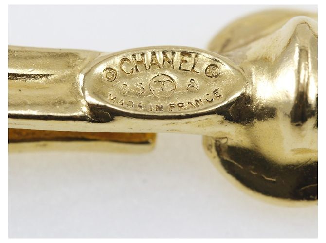 Collana vintage placcata in oro Chanel Coco D'oro - vista 9