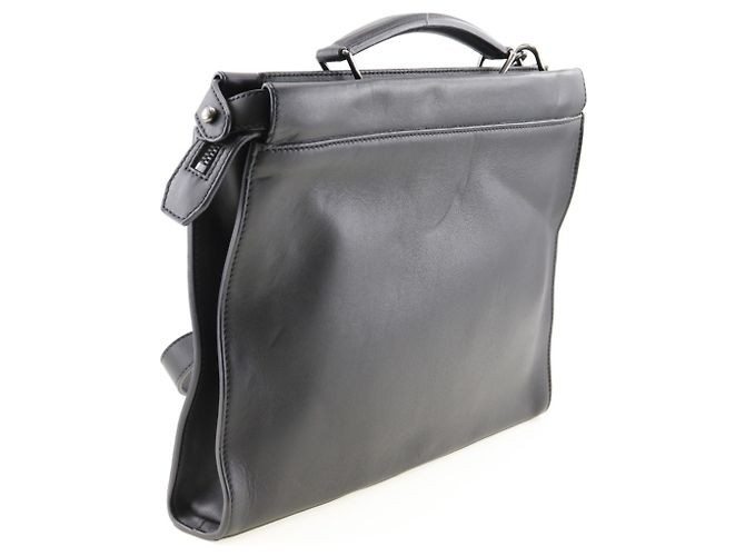 Borsa a Spalla Fendi Peekaboo Business Nero - vista 3