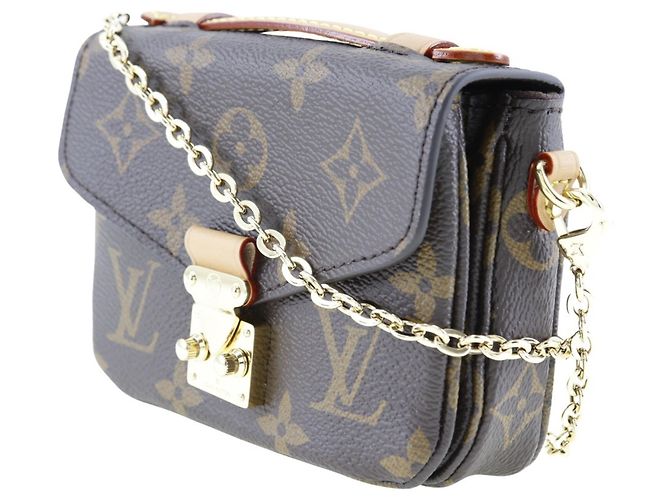 Bolso de Hombro Micro Metis Louis Vuitton Castaño - vista 2