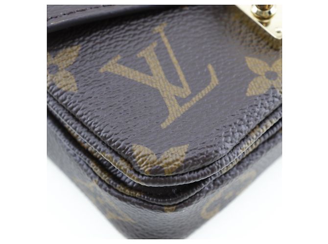 Bolso de Hombro Micro Metis Louis Vuitton Castaño - vista 4