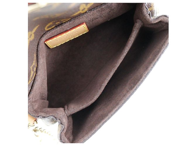 Bolso de Hombro Micro Metis Louis Vuitton Castaño - vista 6