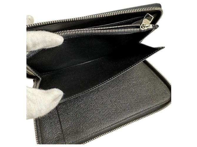 Zippy Louis Vuitton Damier Graphite Long Wallet Black - view 16