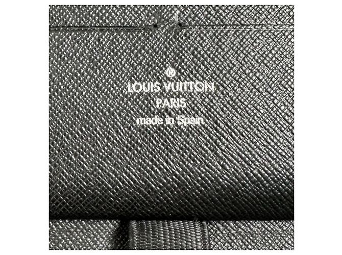 Zippy Louis Vuitton Damier Graphite Long Wallet Black - view 17