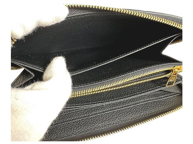 Louis Vuitton Empreinte Zippy Langbörse Schwarz - Ansicht 13