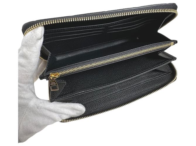 Louis Vuitton Empreinte Zippy Langbörse Schwarz - Ansicht 14