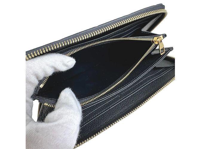 Louis Vuitton Empreinte Zippy Langbörse Schwarz - Ansicht 15