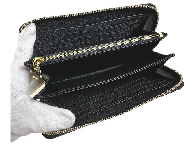 Louis Vuitton Empreinte Zippy Langbörse Schwarz - Ansicht 16