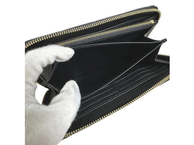 Louis Vuitton Empreinte Zippy Langbörse Schwarz - Ansicht 17