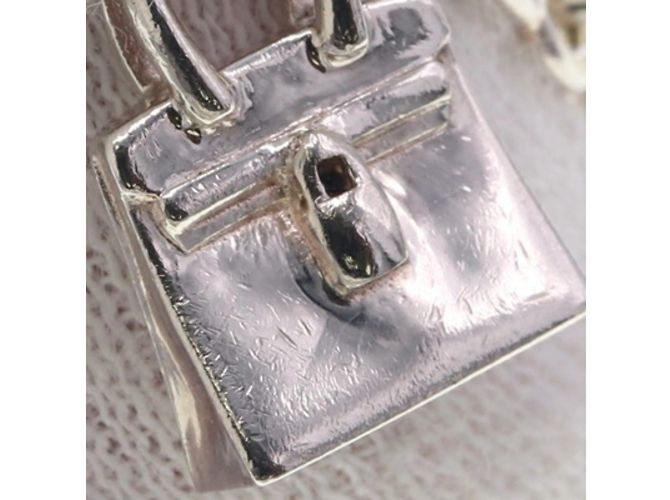 Birkin Hermès Pulsera de charm de plata esterlina Hermes - vista 5