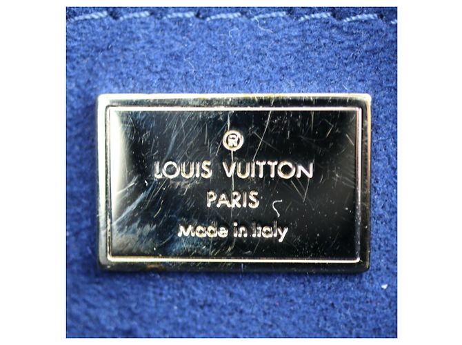 Borsa Louis Vuitton Spring Street PM Marrone Rosso Blu - vista 9