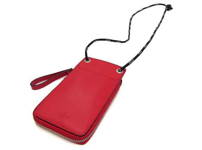 Valentino Garavani Bi-Fold Wallet with Neck Strap - view 2