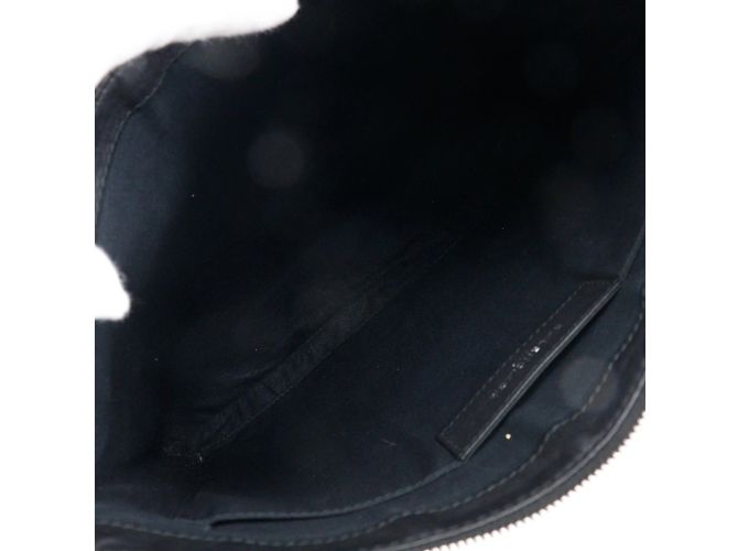 Clutch in suede nero Balenciaga - vista 6