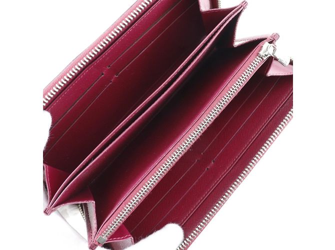 Monedero de cuero Epi Louis Vuitton Roja - vista 5