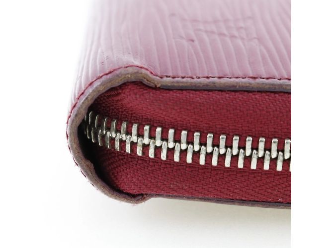 Monedero de cuero Epi Louis Vuitton Roja - vista 8
