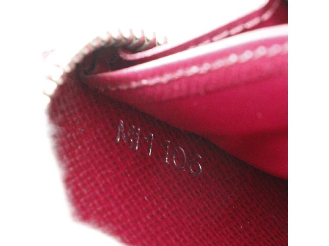 Monedero de cuero Epi Louis Vuitton Roja - vista 9