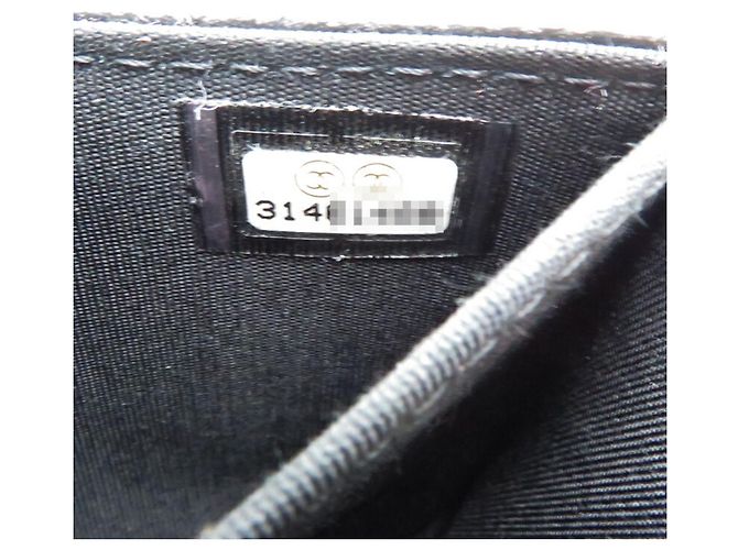 Borsa a spalla Chanel Boy Chain Nero - vista 8