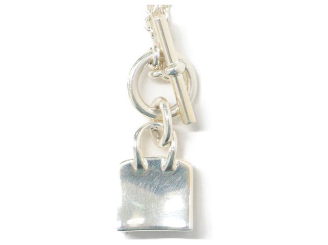 Birkin Hermès Collana con Pendente in Argento Hermes - vista 2