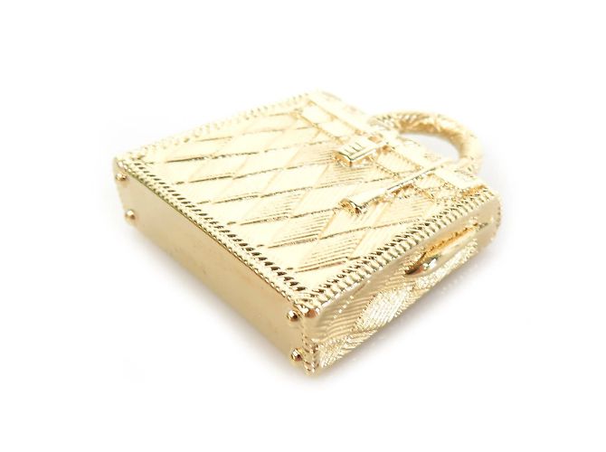 Hermès Pendente Charm Curiosità Hermes Kelly D'oro - vista 4