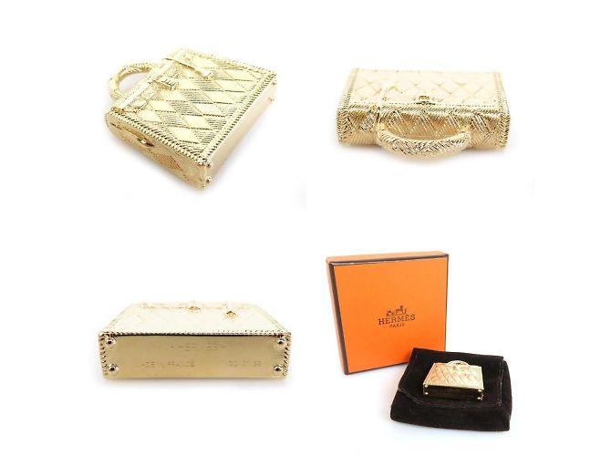 Hermès Pendente Charm Curiosità Hermes Kelly D'oro - vista 5