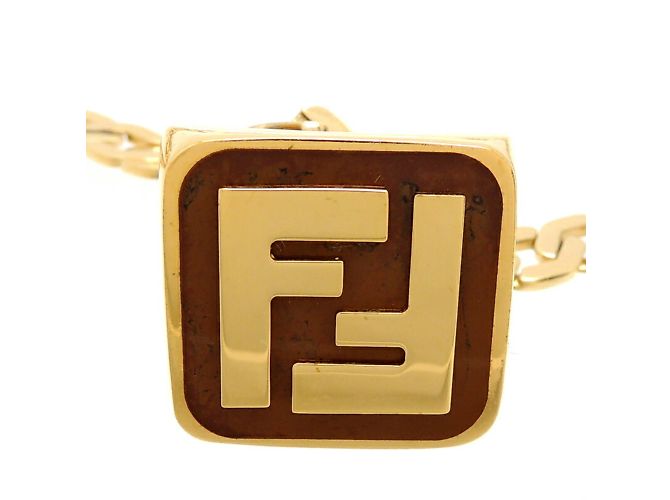 Collana placcata in oro Fendi #21 D'oro - vista 4