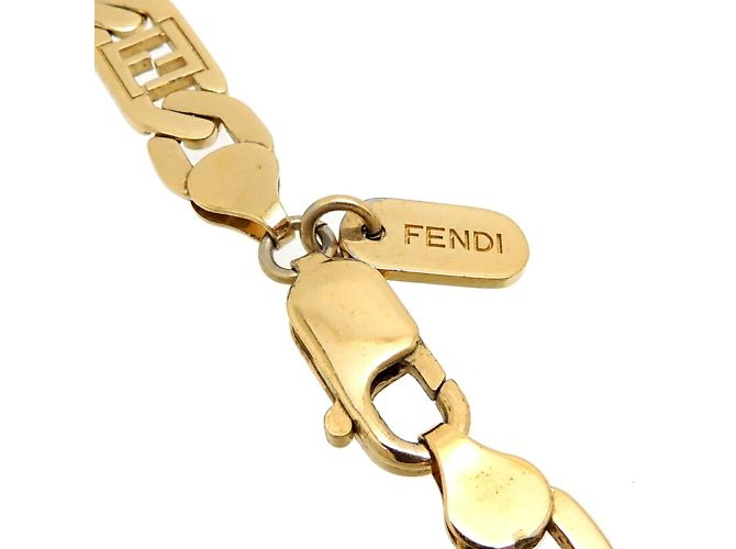 Collana placcata in oro Fendi #21 D'oro - vista 8