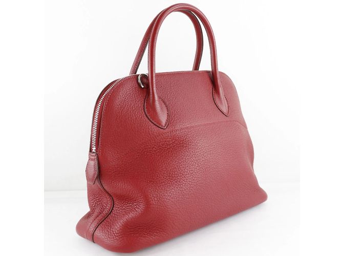Hermès Borsa Hermes Bolide 31 in Rouge H Rosso - vista 3