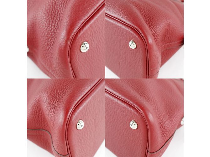 Hermès Borsa Hermes Bolide 31 in Rouge H Rosso - vista 4