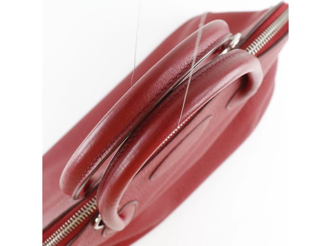 Hermès Borsa Hermes Bolide 31 in Rouge H Rosso - vista 5