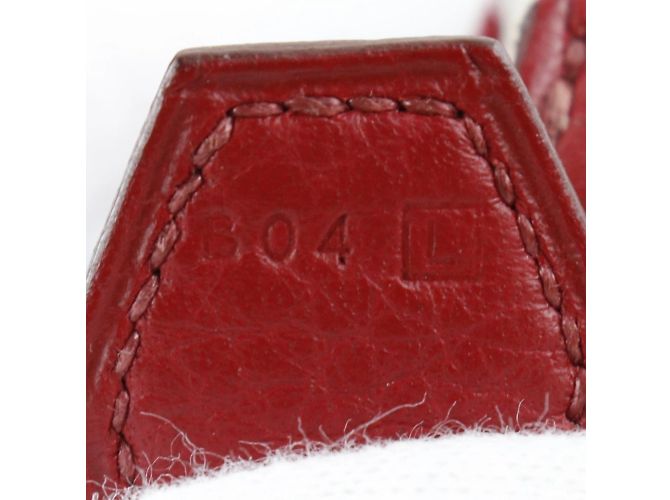Hermès Borsa Hermes Bolide 31 in Rouge H Rosso - vista 8