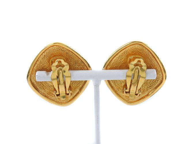 Orecchini da donna vintage placcati in oro di Chanel - vista 3