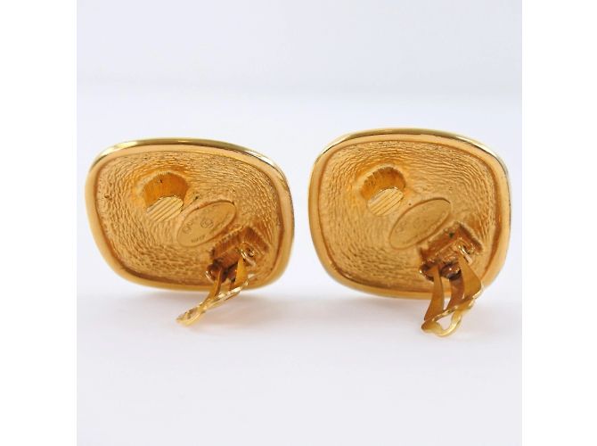 Orecchini da donna vintage placcati in oro di Chanel - vista 4