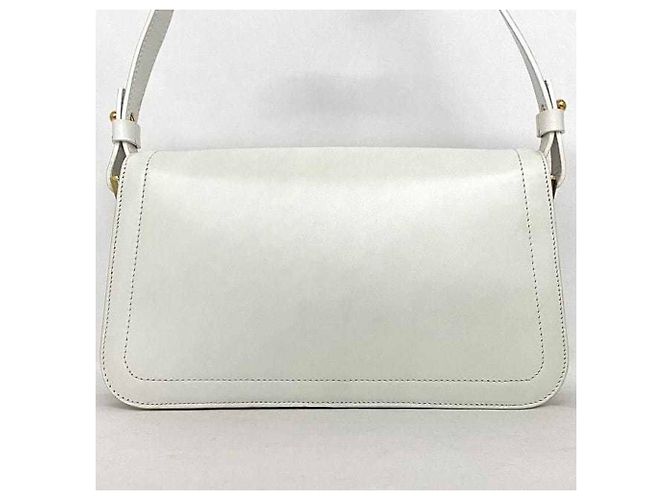 Céline Celine White Triomphe Cuile Handtasche Weiß - Ansicht 3