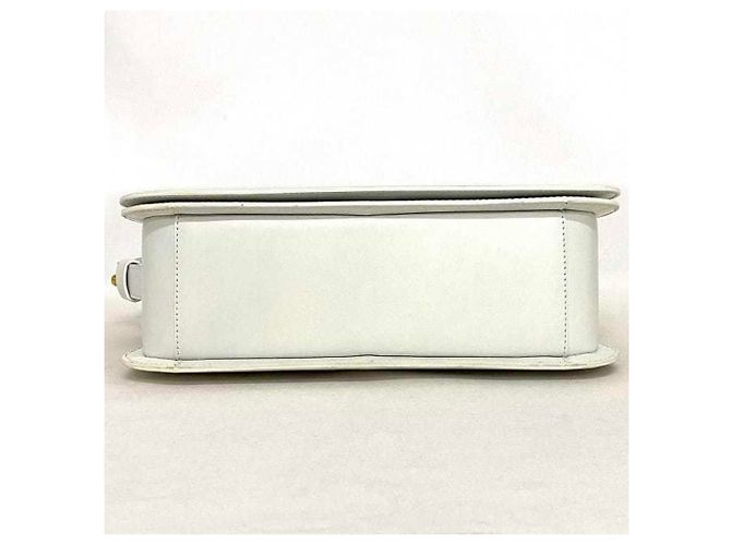 Céline Celine White Triomphe Cuile Handtasche Weiß - Ansicht 4