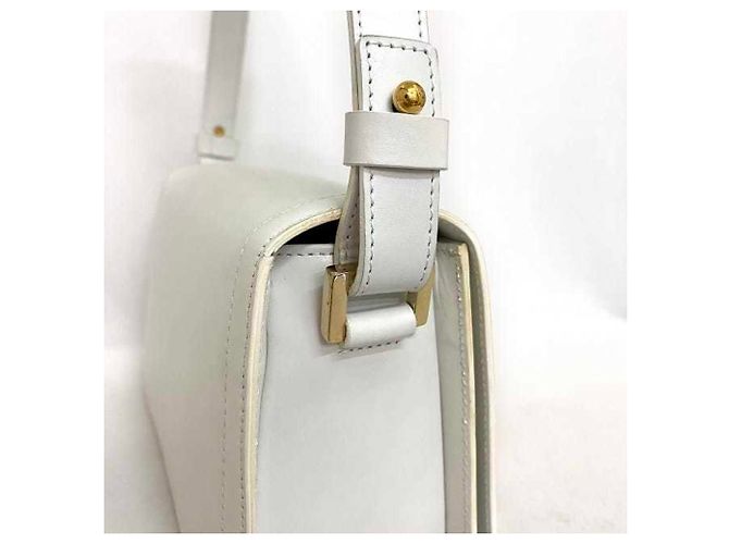 Céline Celine White Triomphe Cuile Handtasche Weiß - Ansicht 5