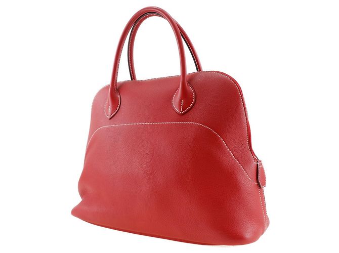 Hermès Borsa Hermes Bolide Relax 35 Rosso - vista 2