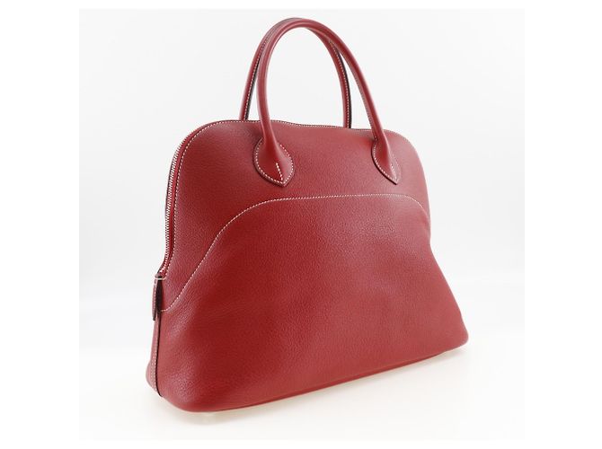 Hermès Borsa Hermes Bolide Relax 35 Rosso - vista 3