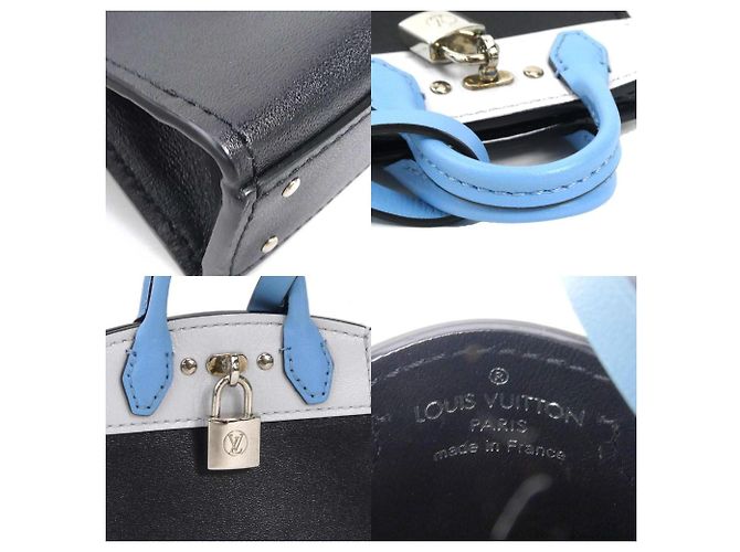 Portachiavi Charm City Steamer Louis Vuitton Nero Blu - vista 4