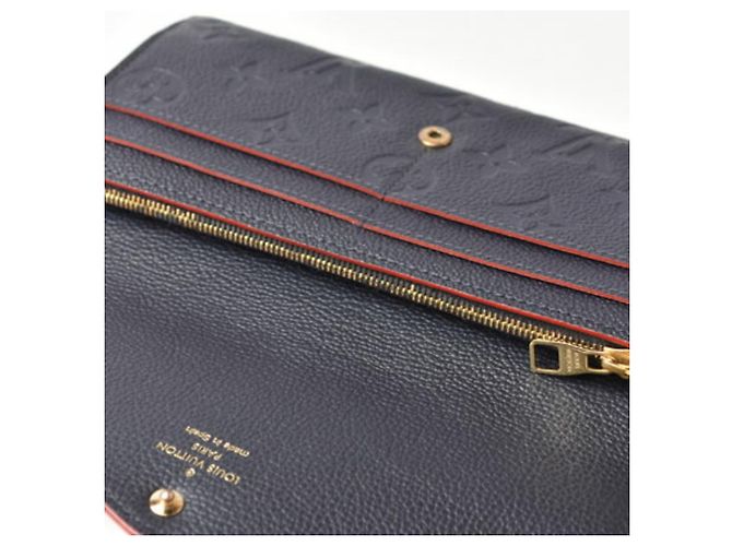 Cartera larga Monogram Empreinte Louis Vuitton Roja - vista 10