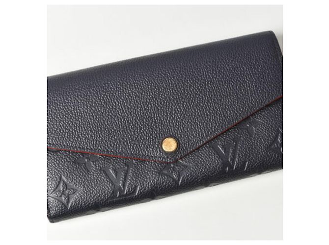 Cartera larga Monogram Empreinte Louis Vuitton Roja - vista 2